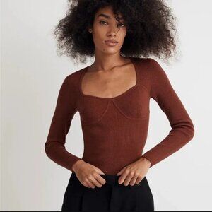 Madewell signature Knit Sweater Top | Size S | RRP$89
